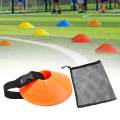 Agility Soccer Cones Markers Durable Soccer Disc Cones for Skating Football Basketball. 