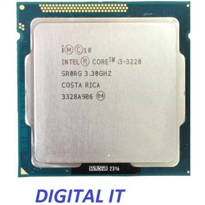 Core i3 3rd Gen 3.30GHz Processor 61 SUPPORTED