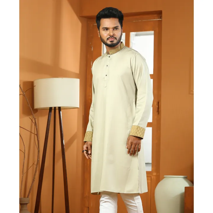 Westeen%20Cotton%20Linen%20Cream%20Color%20Punjabi%20-%20Image%203