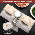 Dish cleaning 2in1 soap pump dish washer lequid and double pastry dumpling mekar kitchen tool. 