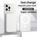 10000mAh Slim Magnetic Wireless Power Bank USB PD20W Fast Charging External Battery For iphone 15 14 13 Xiaomi Samsung Powerbank Solo Yolo. 