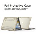 【The road to happiness Store】Protective Coque Macbook Air A1466 Laptop Case Shockproof Holder Stand Hard PVC for Macbook Air 13 Case Holder.