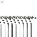 10Pcs Tent Stakes Pegs, Metal Camping Tent Nails Stake with Hooks, Ground Pins Stakes Ground Stakes Garden Stakes for Garden Travel Pitching , Bag. 