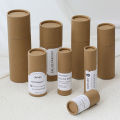 Thickened Kraft Paper Jar Box Paper Gift Packaging Round Cylinder Oil Bottle Package Cardboard Tube For Oil Perfume-MINETTE.