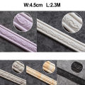 Skirting Border Wall Trim Line 3D Decorative Edging Environmental Foam Border Frame Multi-purpose Strip Waist Line Wall Sticker.