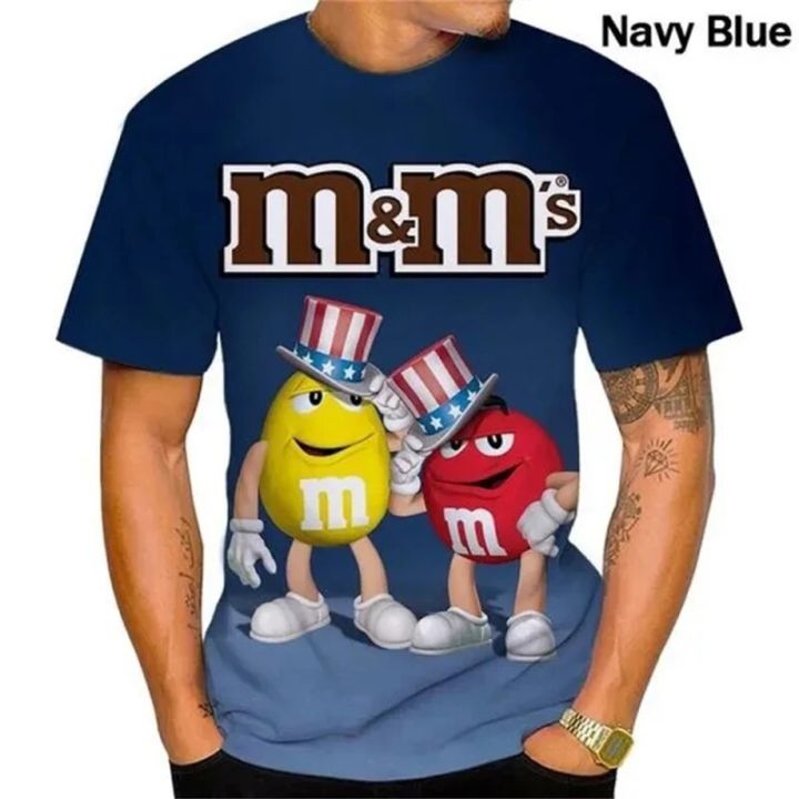 M%20Bean%20Men%20Women%203D%20T%20Shirts%20Food%20Printed%20Streetwear%20Casual%20Round%20Neck%20Short%20Sleeve%20T-Shirt%20y2k%20Clothing%20Harajuku%20Fashion%20Tops%20-%20Image%203