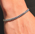 Silver Unique Bracelet for Men- Bracelet For Men-Chain Bracelet. 