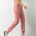 Sport Joggers Women Quick Dry Athletic Gym Fitness with Two Side Pockets Exercise Pants Sweatpants Fabric Drawstring Running. 