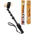 YT1288 Bluetooth MonoPod Selfie Stick for Camera and Smartphone - Black.