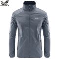 Men`s Streetwear Summer Sun Protection jackets For Sports Cycling Thin Hiking Fishing Coats Men jaqueta masculina Brand Clothing.