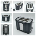 Toaster 2 Extra-Wide Slot,for Bread, Crumb Tray, Black US Plug. 