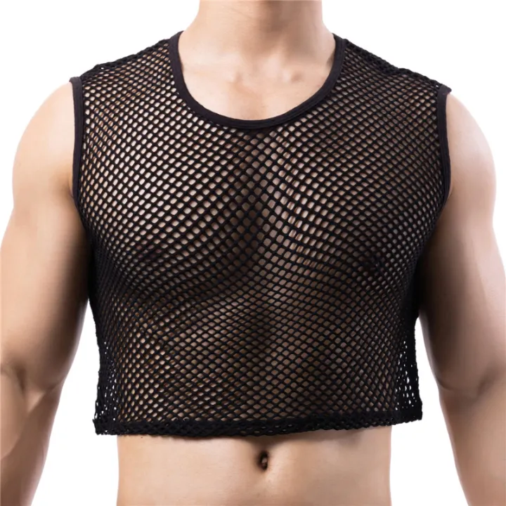 Mens%20Transparent%20Fishnet%20Crop%20Top%20Mesh%20Hollow%20Out%20Tank%20Tops%20Gym%20Fitness%20Sleeveless%20Undershirts%20T-shirts%20Nightclub%20Mini%20Vest%20-%20Image%205