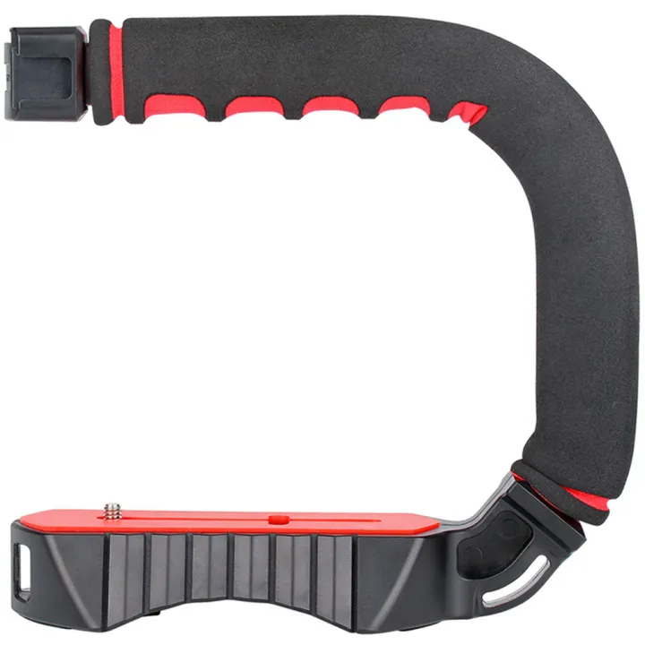 ULANZI%20Handle%20U%20Grip%20Pro%20Video%20Stabilizer%20U%20Shape%20Rig%20Triple%20Cold%20Shoe%20Mount%20Handheld%20Compatible%20with%20GoPro%20Hero%207/6%20DSLRs%20Cameras%20Camcorders%20Canon%20Sony%20Smartphones%20Filming%20Shooting%20Low%20Position%20-%20Image%207