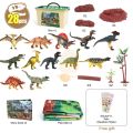 Dinosaur Toy Simulation Animals Tyrannosaurus Rex Figures Model Play Mat Set Early Learning Educational Toys For Boy Girl Gifts. 