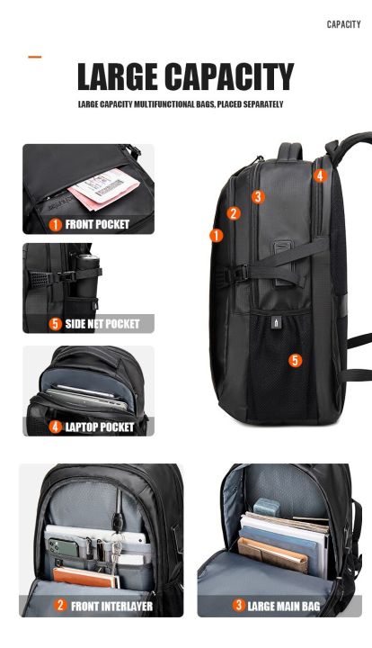 ARCTIC%20HUNTER%20B00388%20Outdoor%20Climbing%20Backpack%20for%20Men%2015.6-inch%20Light%20Large%20Capacity%20Travel%20Multi%20Functional%20Waterproof%20Backpack%20-%20Image%203