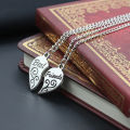 1 Pair Women Necklace Best Friends Letters Engraved Jewelry Freinds Matching Necklace for Party. 