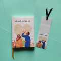 Shei Cheleti Small Pocket Notebook with BOOKMARKS- Notebook/sketchbook/sketchpad for drawing, sketching, writing with classic look. 