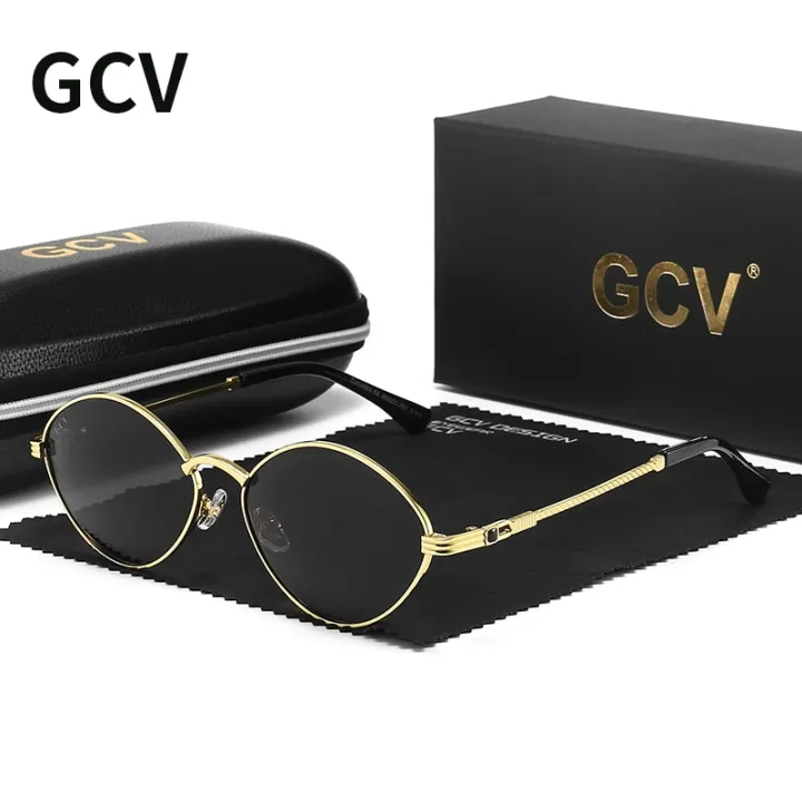 GCV%20Brand%20Cat%20Eye%20Olive-Shaped%20Titanium%20Alloy%20Men%20Wome%20Sunglasses%20Polarized%20UV400%20Night%20Vision%20Goggles%20Vintage%20Retro%20Punk%20UNISEX%20-%20Image%202