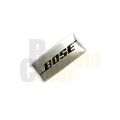 35x15mm 3D Bose Logo Design Aluminum Sticker for Speaker Decoration. 