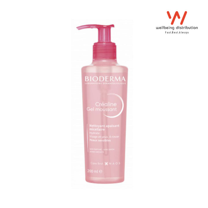 Bioderma Crealine Gel Moussant Foaming Gel 200ml