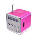 TD-V26 Mini Digital FM Radio Speaker Portable FM Radio Receiver with LED Display. 