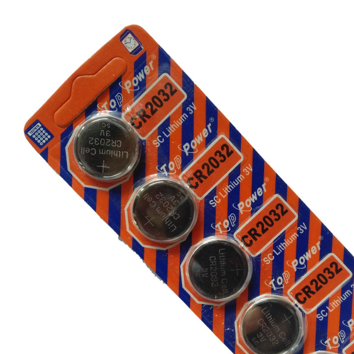 Top%20Power%20CR2032%203V%20Lithium%20Battery%203V%20Button%20Battery%20motherboard%20remote%20control%20Battery%205Pcs%20-%20Image%205