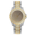 Fashion full diamond studded women's Quartz watch. 