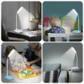 Led Desk Lamp Modern Dimmable Touch Foldable Table Lamp Bedside Reading Eye Protection Night Light USB Chargeable for Bedroom. 