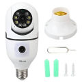 V380 pro Dual Lens(Double Camera) Wifi IP Security Bulb Camera 2. 