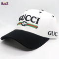 Multi Embroidery logo Cotton Curved Visor Cap For Men.