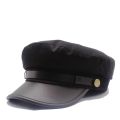 JoJo's Bizarre Adventure Kujo Jotaro Cosplay Cap Unisex Adult Metal Badge Hat.