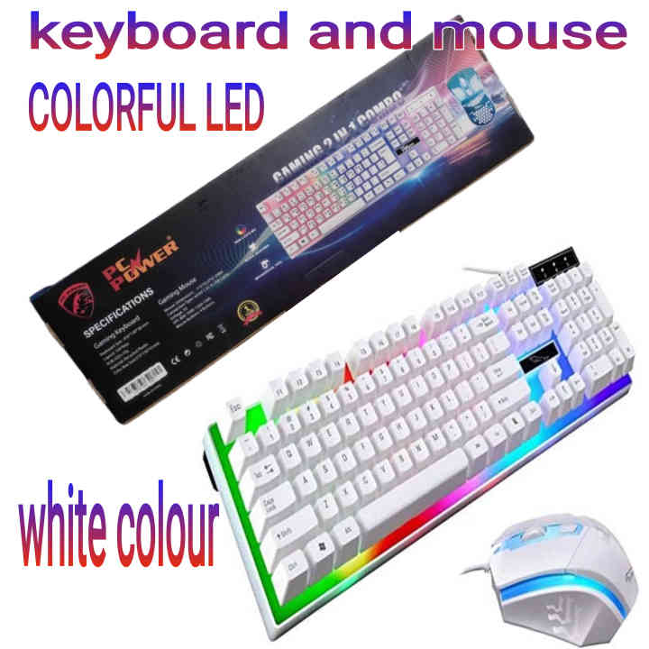 Premium Quality - Rgb Gaming Keyboard Mouse Combo G21-B Rgb Keyboard Rgb Gaming Mouse - Elevate Your Gaming Setup With High-Quality Gear