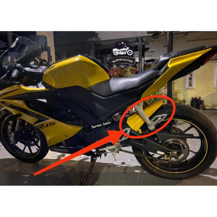 YAMAHA R15 / MT15 REAR HUGGER / TYRE MUDGUARD SWINGARM / TAYAR MAGAT ...