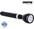 Geepas GFL3827 Rechargeable LED Flashlight Hyper-bright cool white microchip LED. 