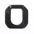 Car Gear Shift Frame Cover Trim Carbon Fiber for Land Rover Range Rover Evoque 2012-2017 Accessories. 