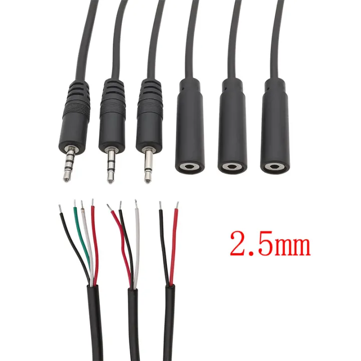 Machine%20Repair%20Extension%20Cable%20IY%20Audio%20Ear/4%20Extreme%20Bare%20Female%20Jack%20Mono%20MM%20Male%20Plug/5/3.5%201%20Piece%202./Stereo%20AUX%202/3%20Line%20Connector%20D%20-%20Image%205