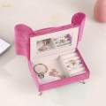 Sofa Bed Jewelry Box Trinket Box Jewelry Case for Decoration.