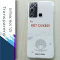 For Infinix Hot 12i - IMPT Premium Silicone Case Crystal Clear Soft TPU Ultra-Thin Transparent Flexible Protective Mobile Phone Back Cover. 
