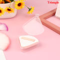 Sponge Puff Set Super Soft Cotton Candy Puff Dry Wet Dual-use Air Cushion Powder Puff Kit Round Square Triangle Shape.