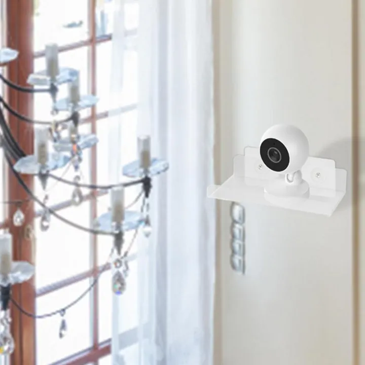 Wall%20Mounted%20Security%20Camera%20Shelf%20Transparent%20Floating%20Shelf%20For%20Router%20Punch-Free%20Shelf%20Adhesive%20Home%20Office%20Display%20Stand%20-%20Image%202