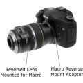 YE 52mm Reverse Mount Macro Adapter Ring for Nikon Cameras. 