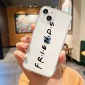 Friends TV Show Door Phone Cover For iPhone 15 Pro Max 11 12 13 Pro Max XR XS Max 7 8 Plus 14 Pro Max Clear Soft Silicone Case.