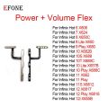 For Infinix Hot 6 7 8 9 10 10S 10T 11 11S 12 12i Play Lite Power On Off Button Volume Switch Key Control Flex Cable. 