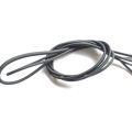 Elastic Black lace for sneakers boots - bag - replacement elastic lace 24 inch.