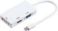 Mini DisplayPort to HDMI DVI VGA Adapter,Microsoft Surface Pro 6 5 4 3 Video Display Converter,Thunderbolt to HDMI VGA DVI Adaptor. 