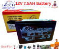 12v 9Ah Battery With Battery Charger / LEOCH Battery 12v 9Ah Battery / - Combo Pack.