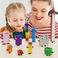 MOC Numbered-blocks One - Ten Building Brick Set 257 PCS Educational Creative Toys for Children Birthday Gifts KankongAgu. 