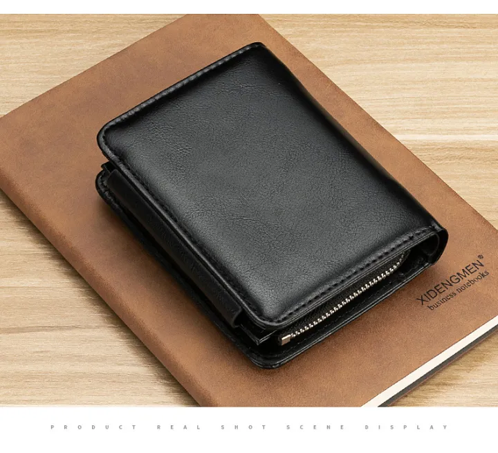 High%20Quality%20New%20Fashion%20Retro%20PU%20Leather%20Short%20Wallet%20Men%203%20Fold%20Card%20Holder%20Multi-card%20Coin%20Purse%20-%20Image%203