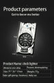 Windproof Luxurious Led Inflated Turbo Jet Torch Gold Watch - gas li2ghter. 