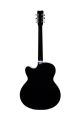 Givson Venus Super Special, 6-Strings, Semi-Electric Guitar, Right-Handed, Black, With Guitar Cover/Bag.